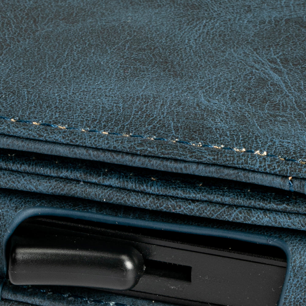 Slim RFID Blocking Pop up Credit Card Holders – Card Holder – Wallet Holder – Blue