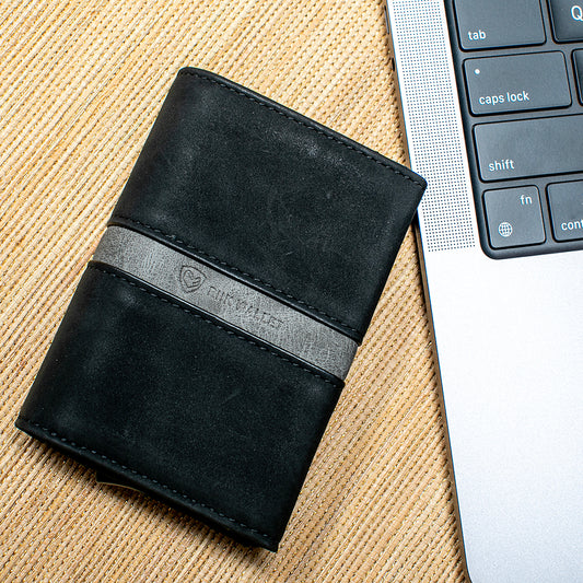 Slim RFID Blocking Pop up Credit Card Holders - Card Holder - Wallet Holder - Black