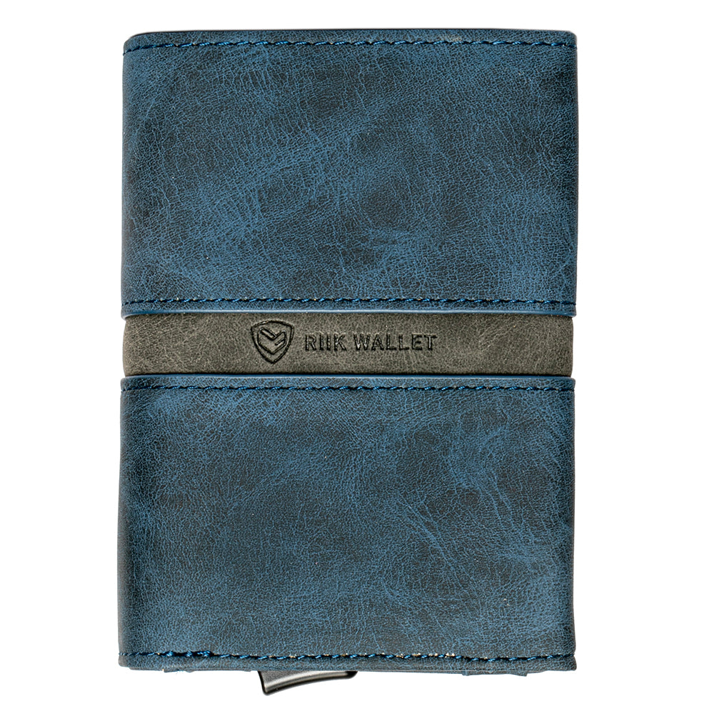 Slim RFID Blocking Pop up Credit Card Holders – Card Holder – Wallet Holder – Blue