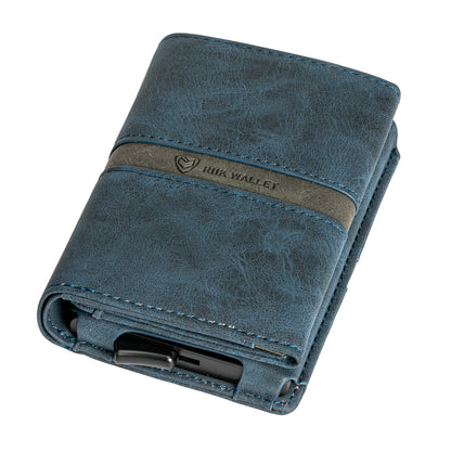 Slim RFID Blocking Pop up Credit Card Holders – Card Holder – Wallet Holder – Blue
