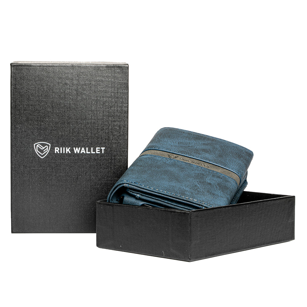 Slim RFID Blocking Pop up Credit Card Holders – Card Holder – Wallet Holder – Blue