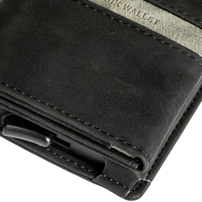 Slim RFID Blocking Pop up Credit Card Holders - Card Holder - Wallet Holder - Black
