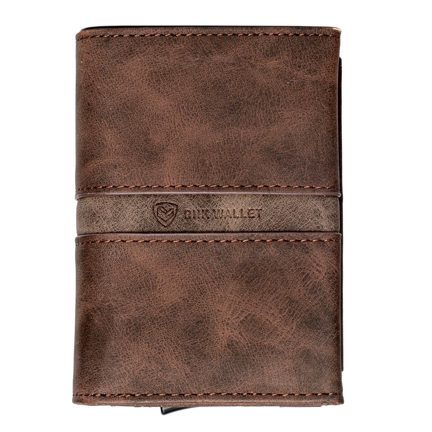 Slim RFID Blocking Pop up Credit Card Holders - Card Holder - Wallet Holder - Brown
