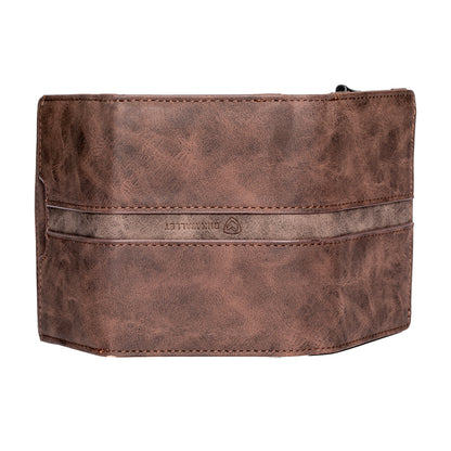 Slim RFID Blocking Pop up Credit Card Holders - Card Holder - Wallet Holder - Brown